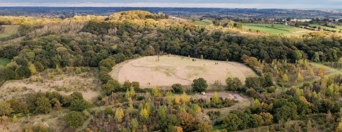 Aerial View Late Summer